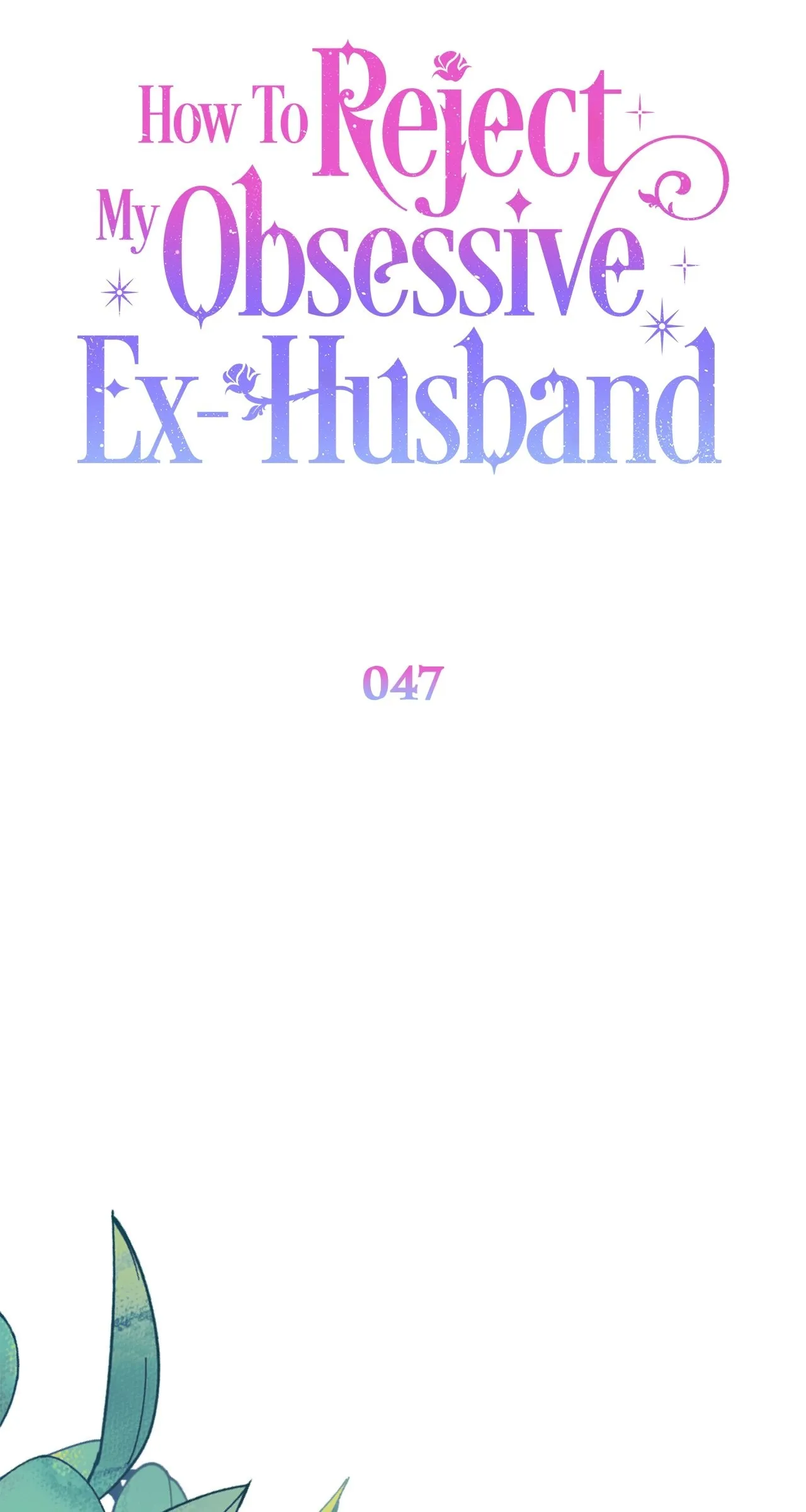 Read How to Reject My Obsessive Ex Husband FR Manga Online