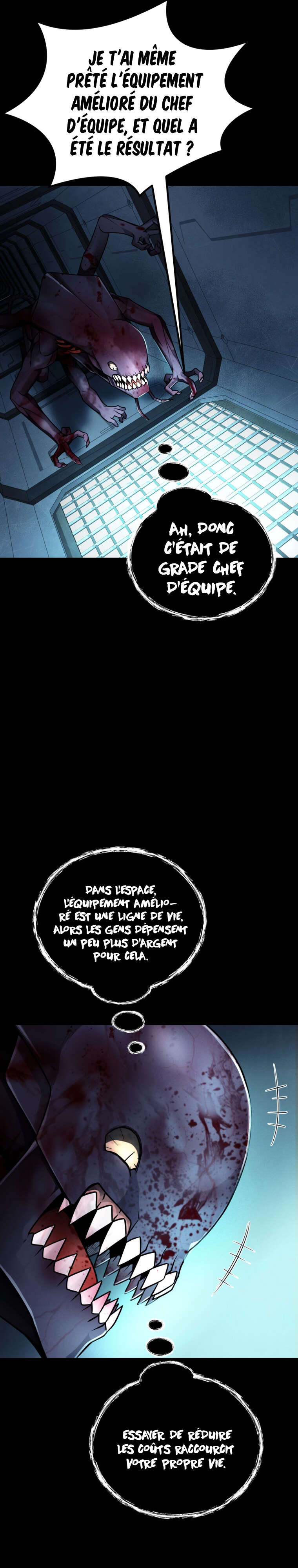 Read I Became An Evolving Space Monster FR Manga Online