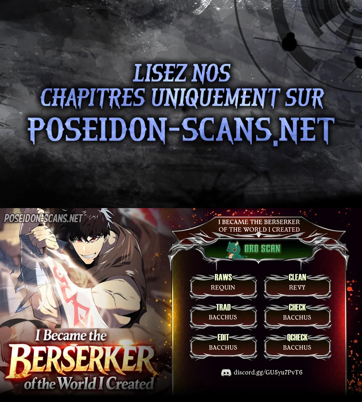 Read I Became the Berserker of the World I Created FR Manga Online