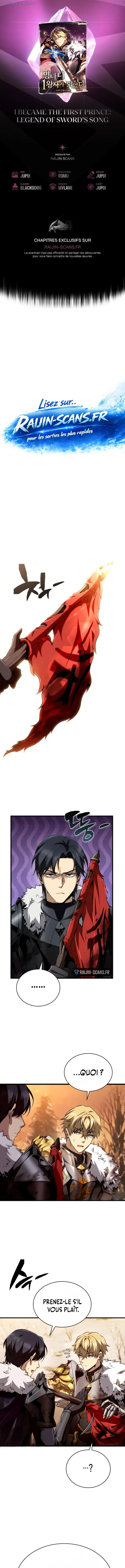 Read I Became the First Prince Legend of Sword’s Song FR Manga Online
