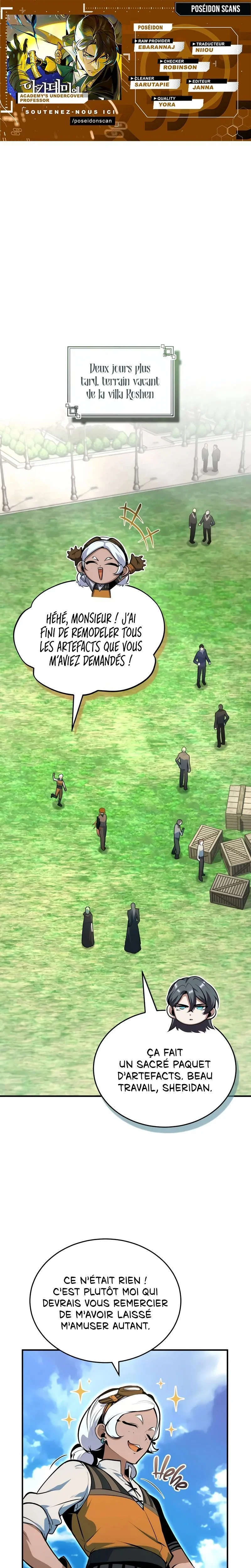 Read I Got A Fake Job At The Academy FR Manga Online