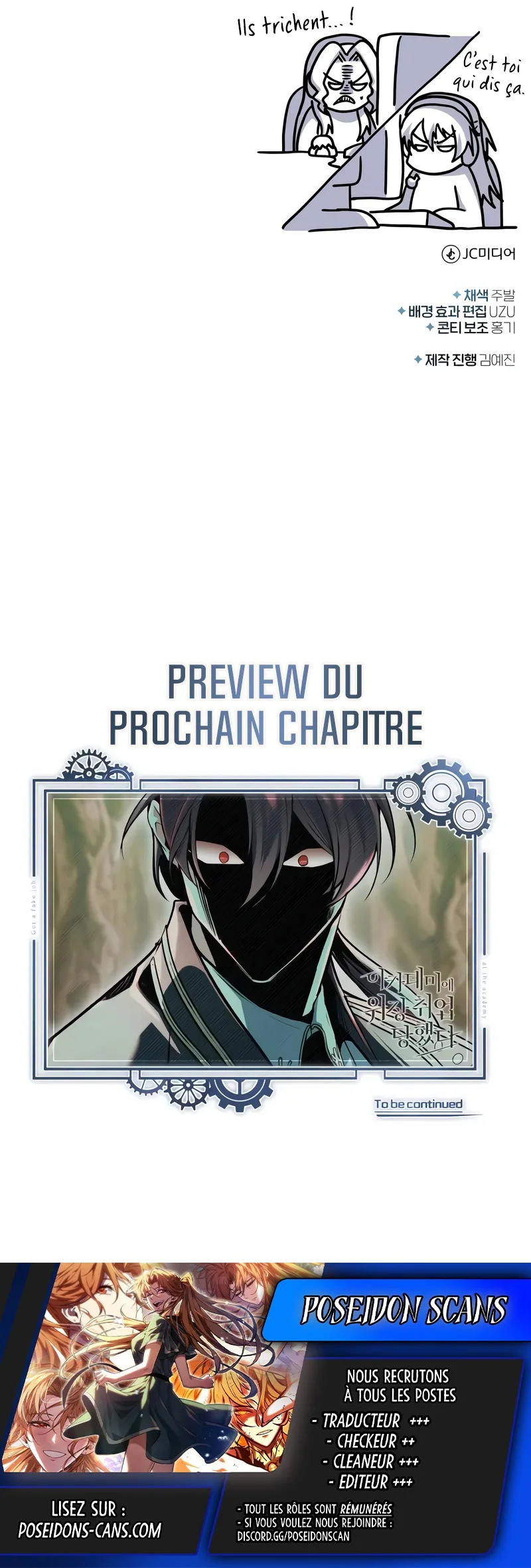 Read I Got A Fake Job At The Academy FR Manga Online