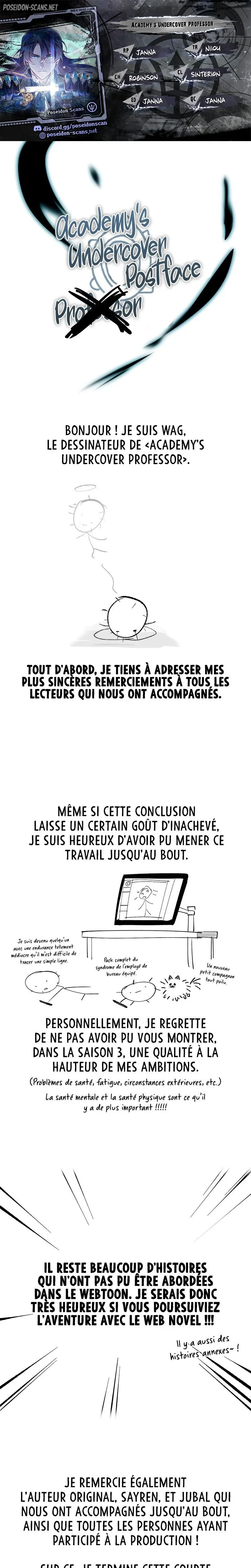 Read I Got A Fake Job At The Academy FR Manga Online