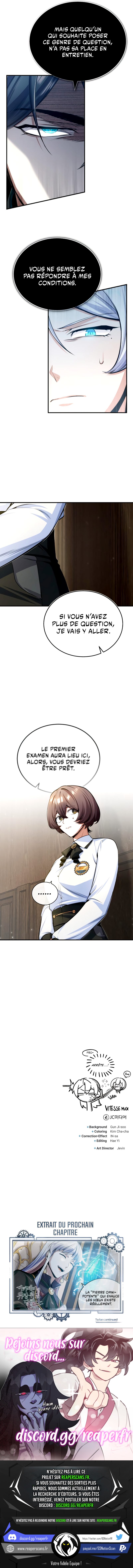Read I Got A Fake Job At The Academy FR Manga Online
