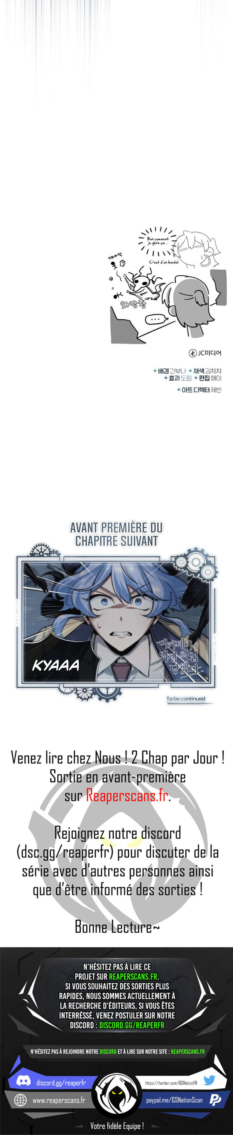 Read I Got A Fake Job At The Academy FR Manga Online