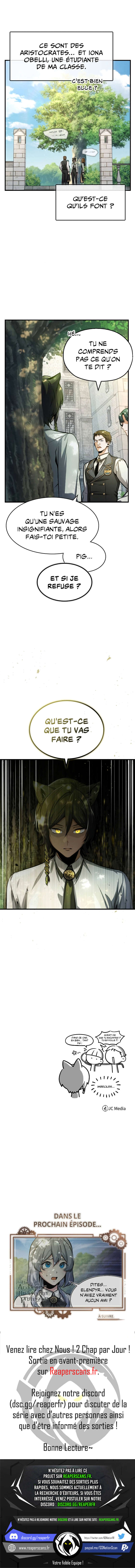 Read I Got A Fake Job At The Academy FR Manga Online