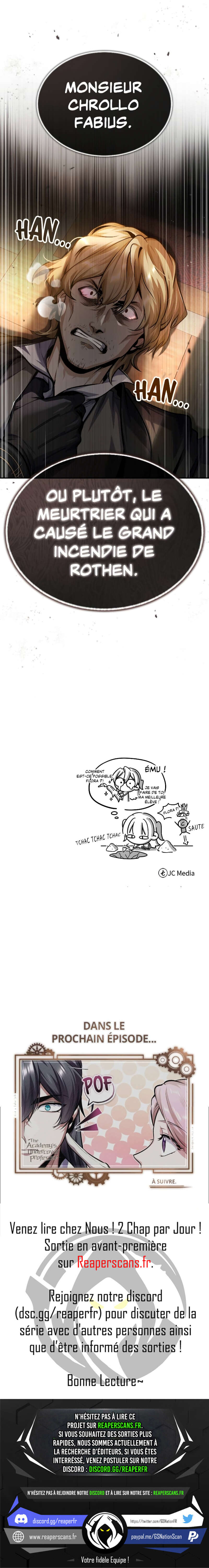 Read I Got A Fake Job At The Academy FR Manga Online