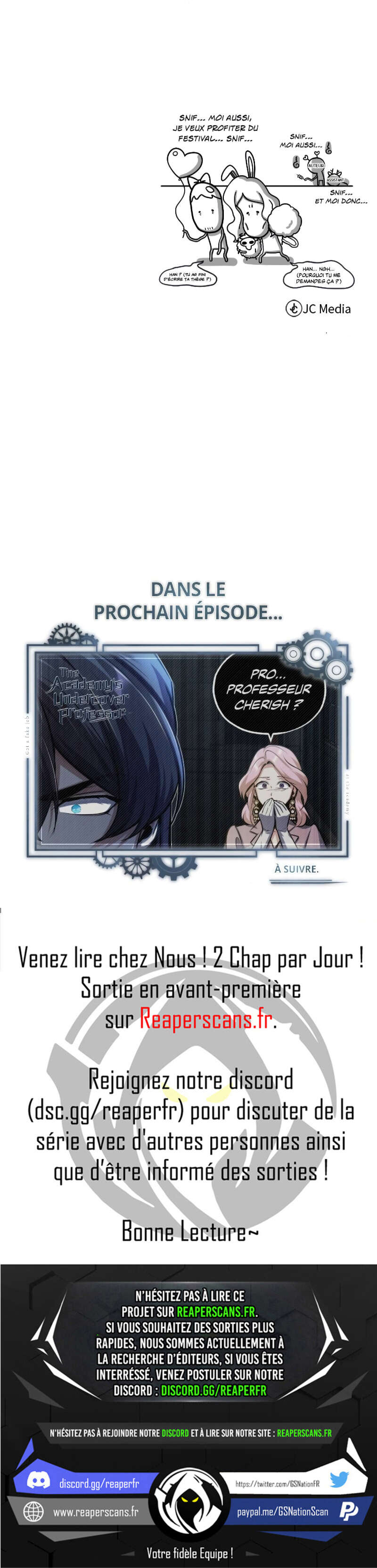 Read I Got A Fake Job At The Academy FR Manga Online