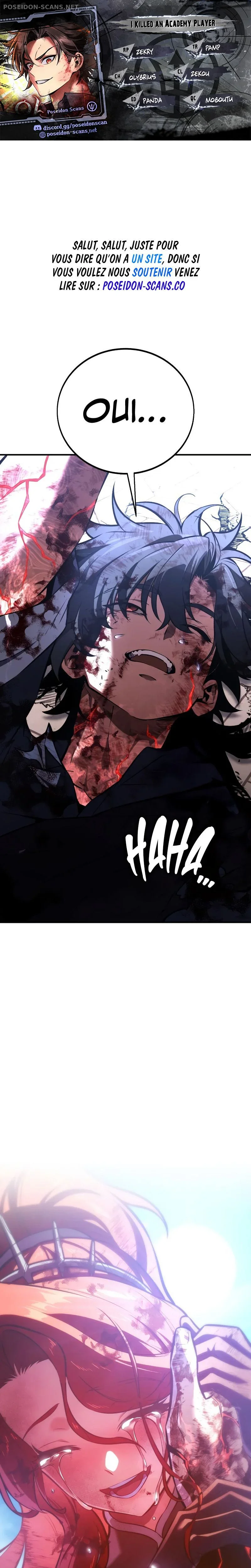 Read I Killed an Academy Player FR Manga Online