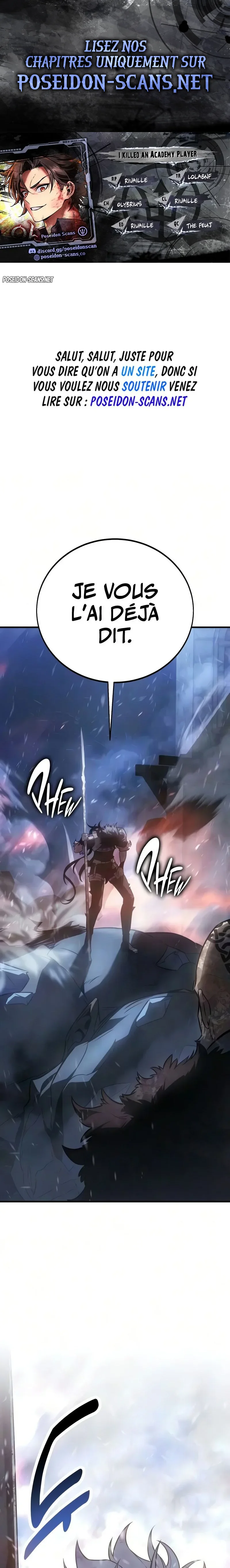 Read I Killed an Academy Player FR Manga Online