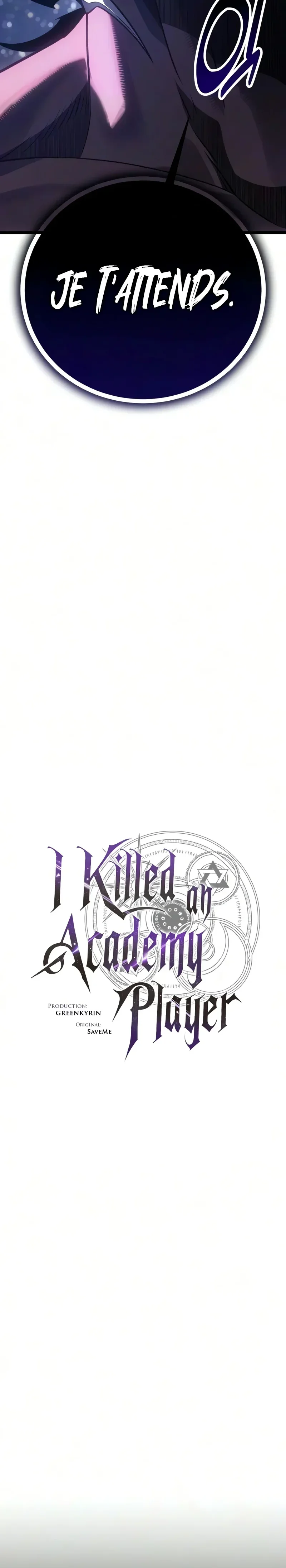 Read I Killed an Academy Player FR Manga Online