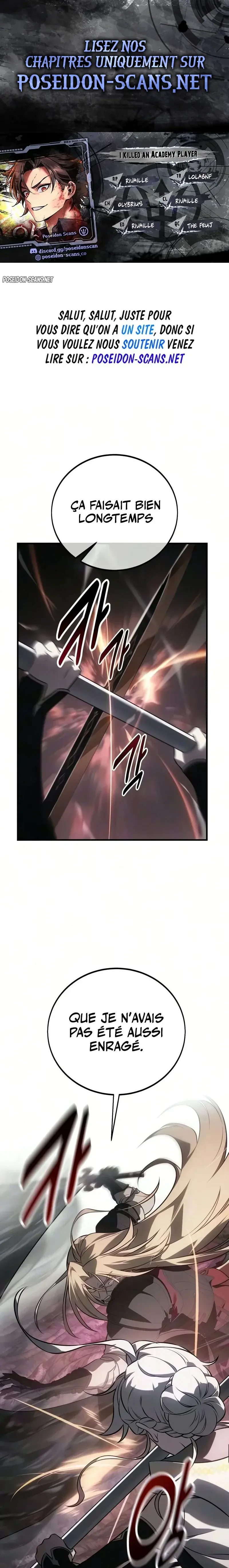Read I Killed an Academy Player FR Manga Online