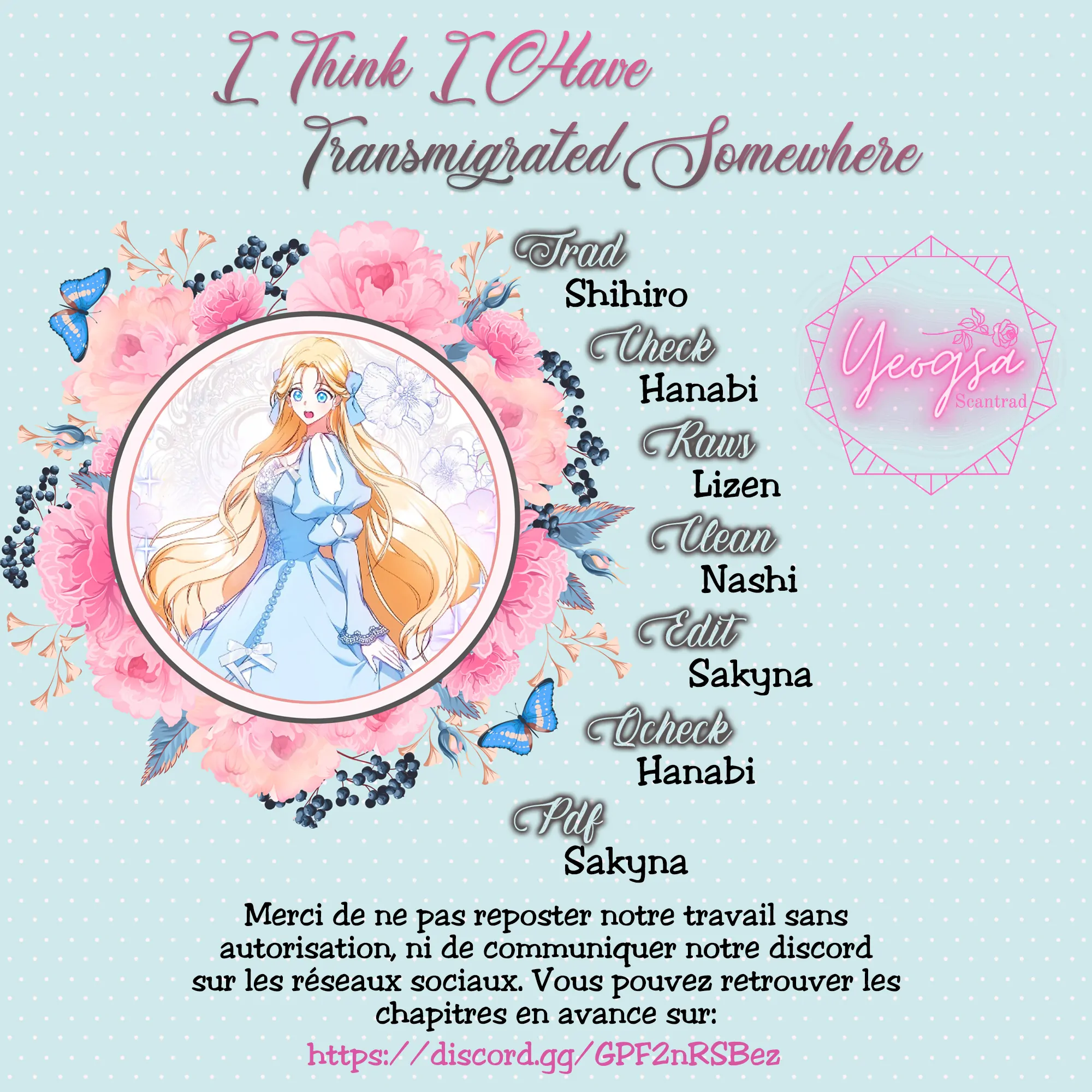 Read I Think I've Been Possessed Somewhere FR Manga Online