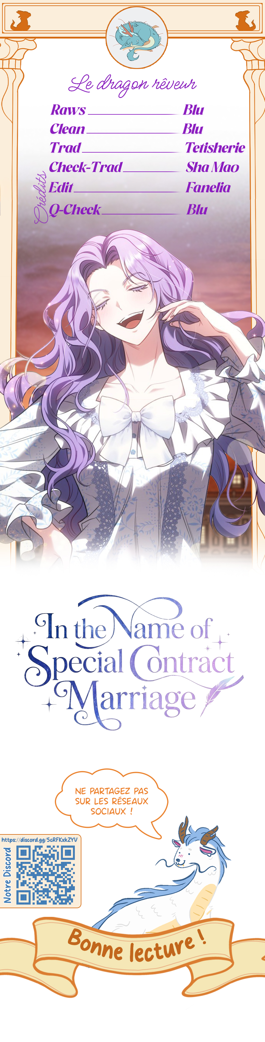 Read In the Name of Special Contract Marriage FR Manga Online