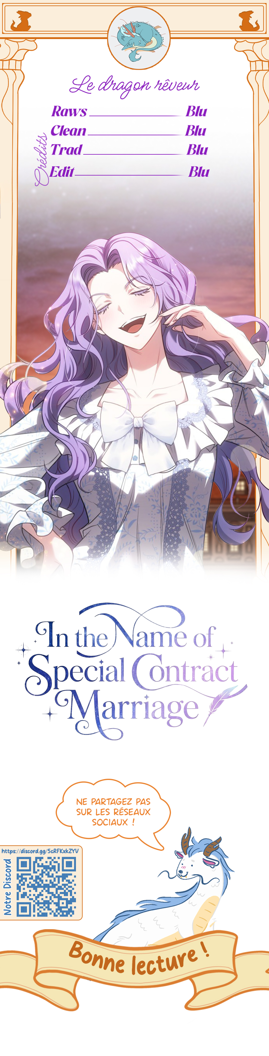 Read In the Name of Special Contract Marriage FR Manga Online