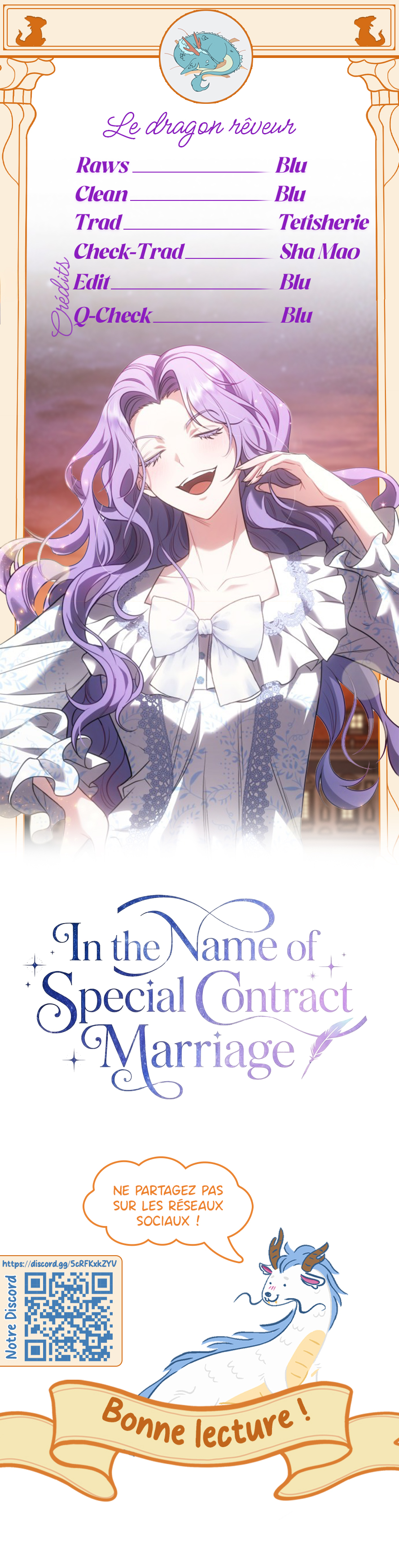 Read In the Name of Special Contract Marriage FR Manga Online