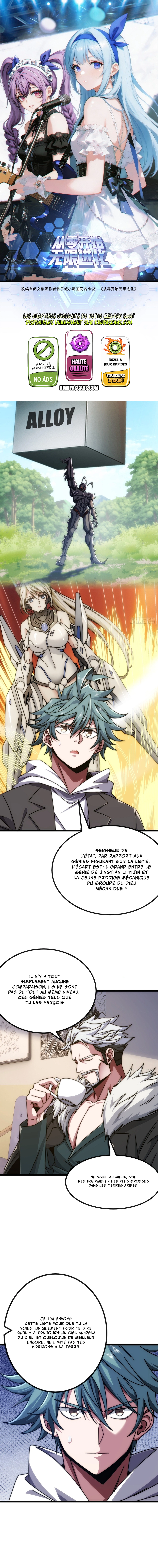 Read Infinite Evolution Starting from Zero FR Manga Online