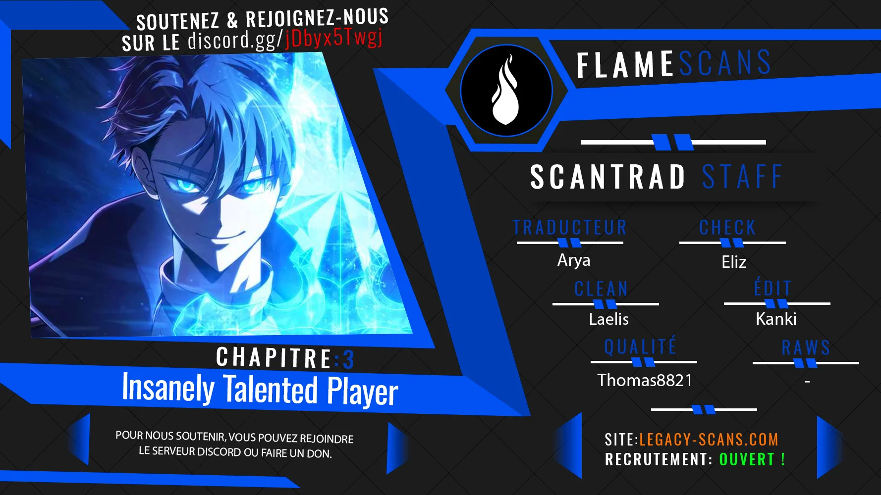Read Insanely Talented Player FR Manga Online