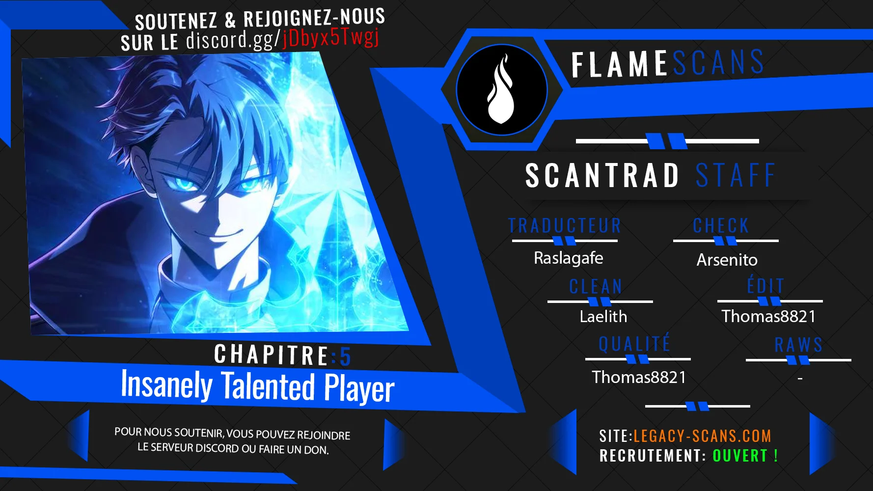 Read Insanely Talented Player FR Manga Online