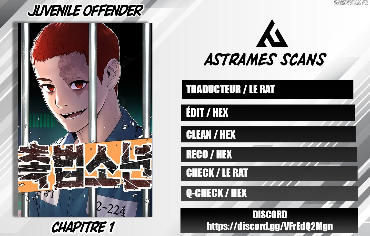 Read Juvenile Offender FR Manga Online