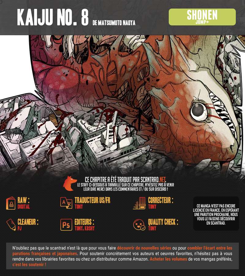 Read Kaiju No 8 FR Manga Online