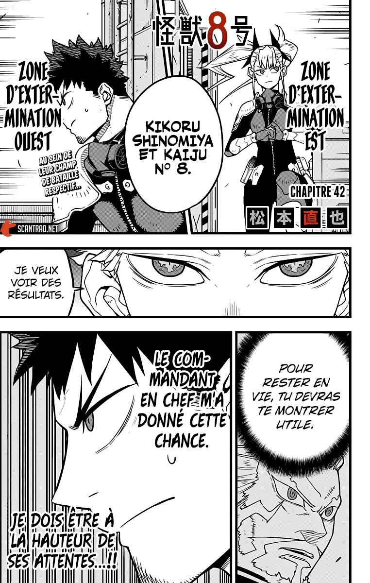 Read Kaiju No 8 FR Manga Online
