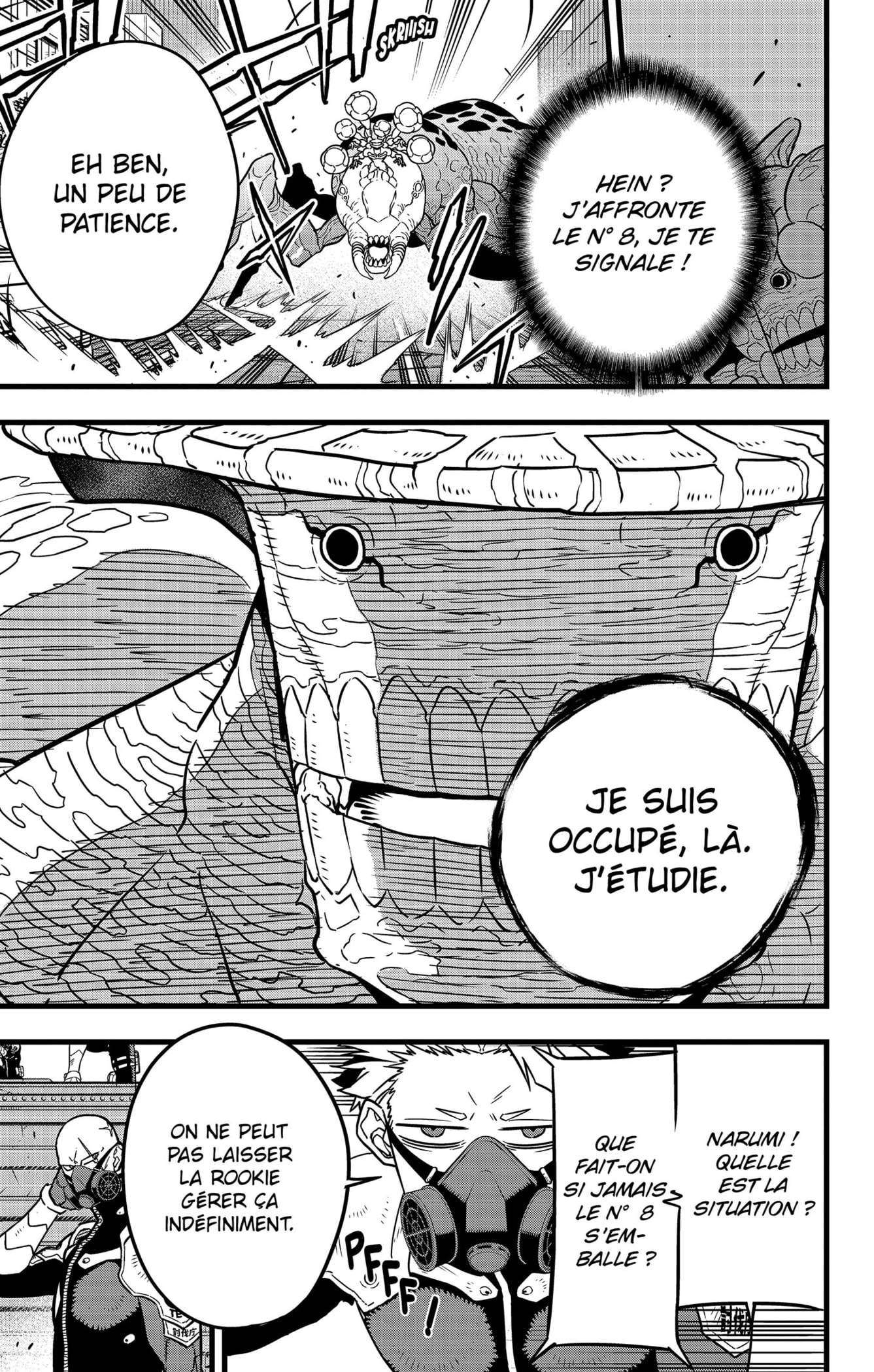 Read Kaiju No 8 FR Manga Online