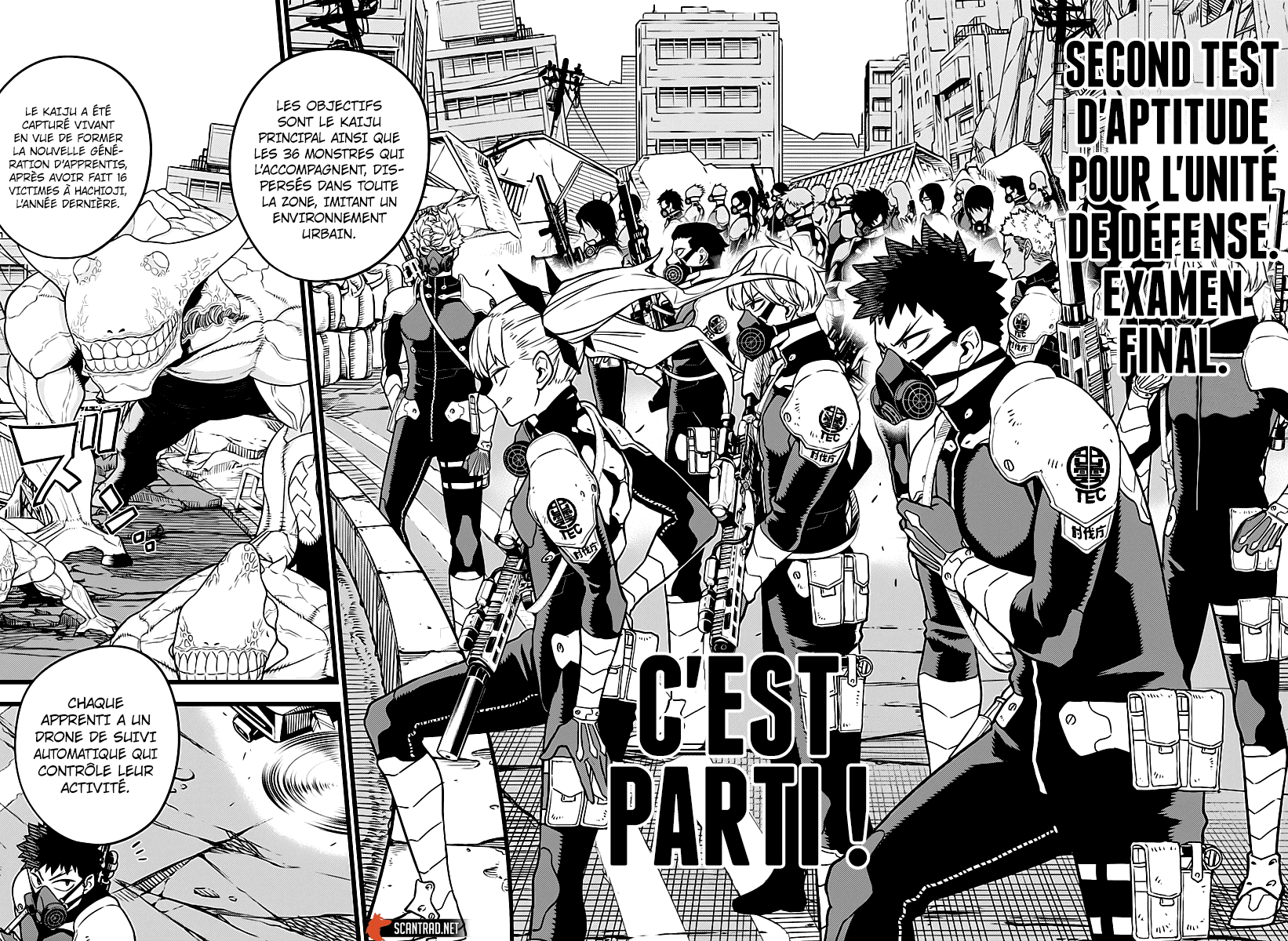 Read Kaiju No 8 FR Manga Online
