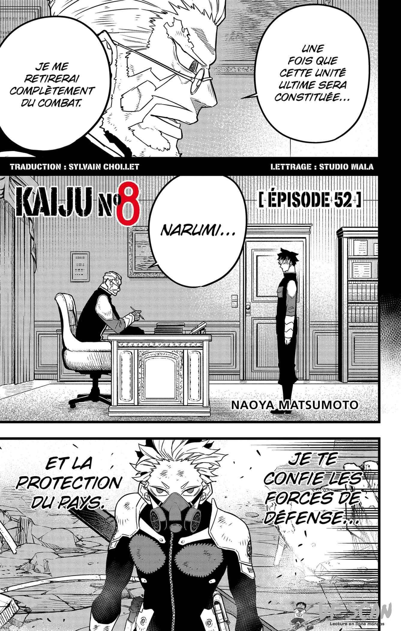 Read Kaiju No 8 FR Manga Online
