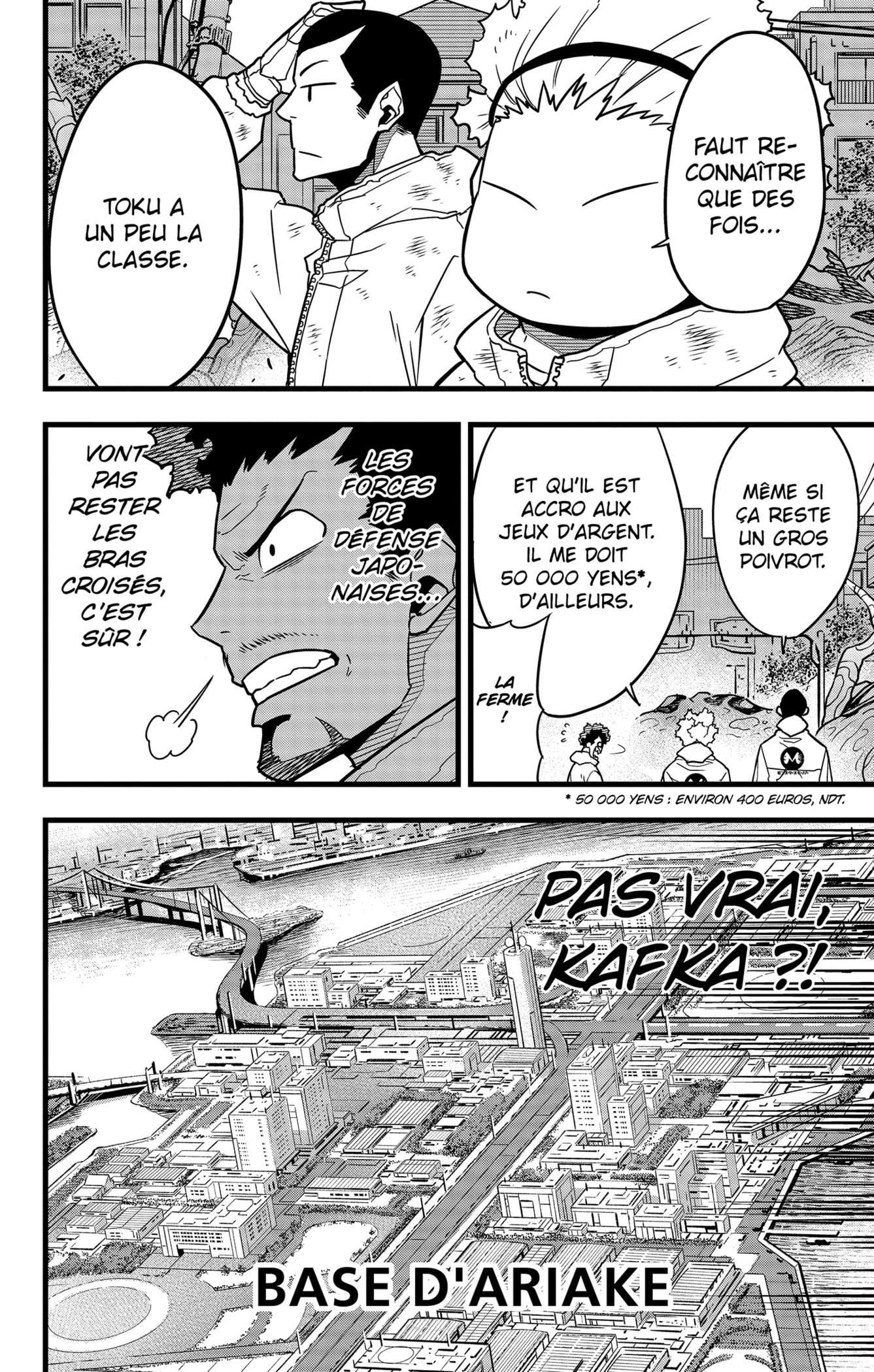 Read Kaiju No 8 FR Manga Online