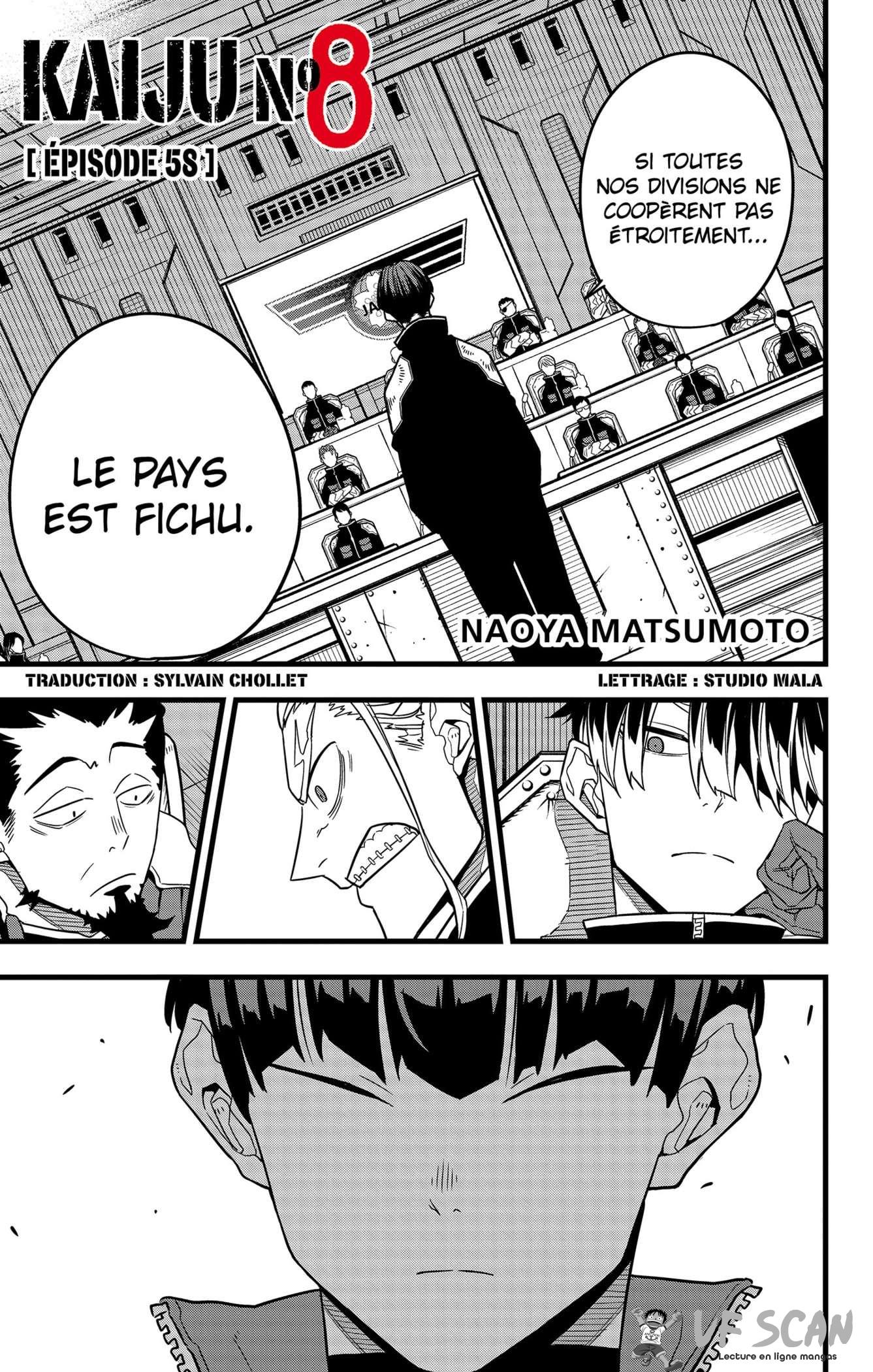 Read Kaiju No 8 FR Manga Online