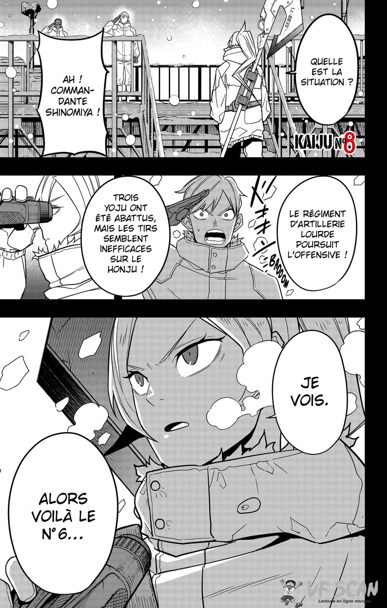Read Kaiju No 8 FR Manga Online
