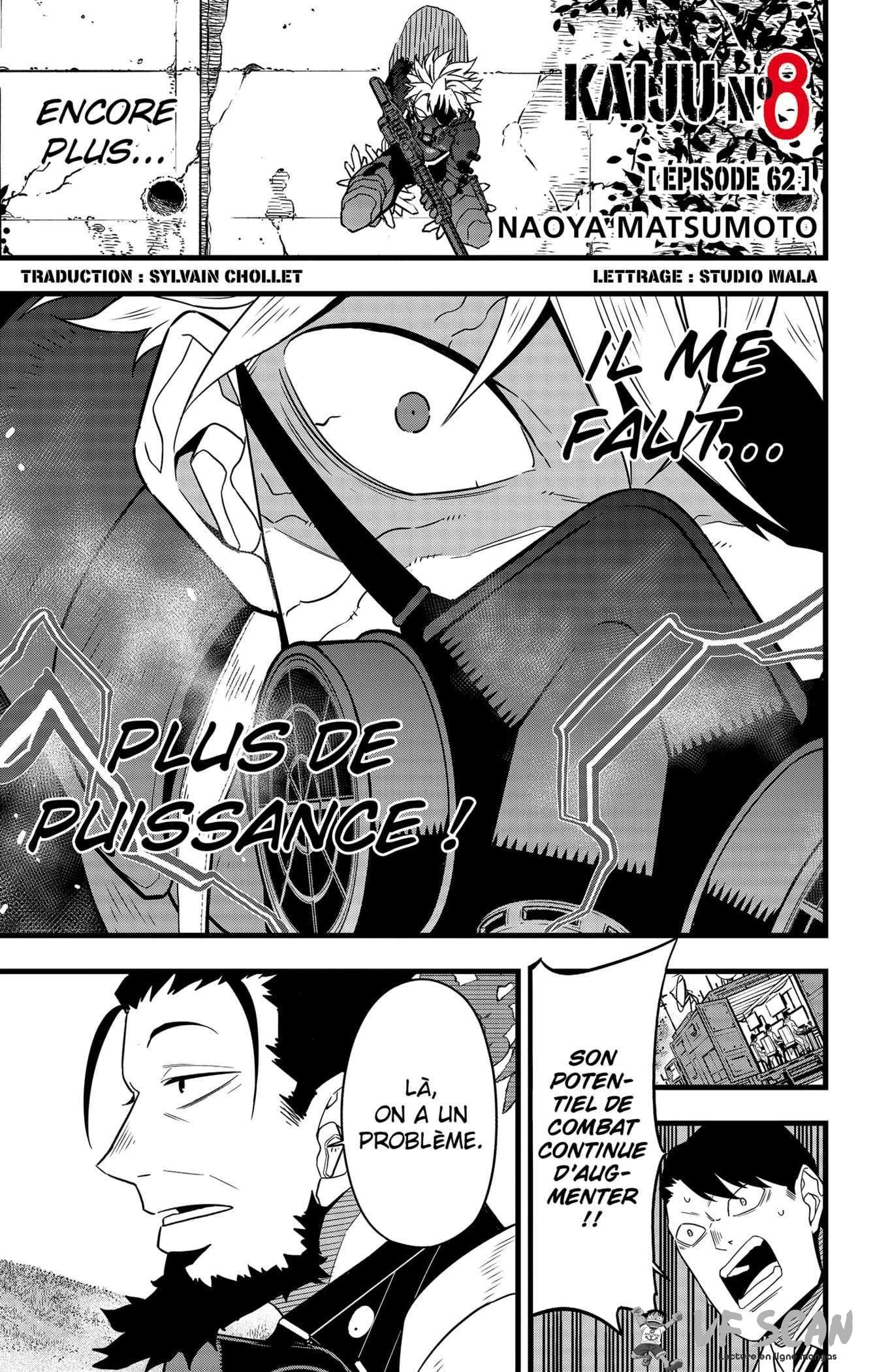 Read Kaiju No 8 FR Manga Online
