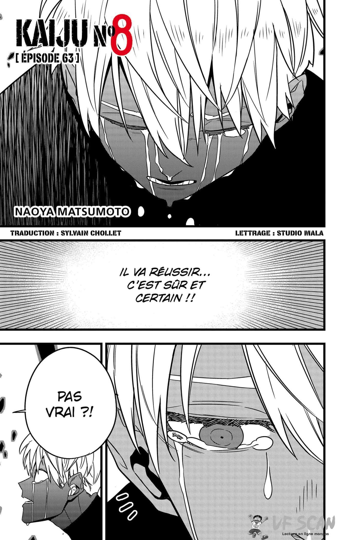 Read Kaiju No 8 FR Manga Online