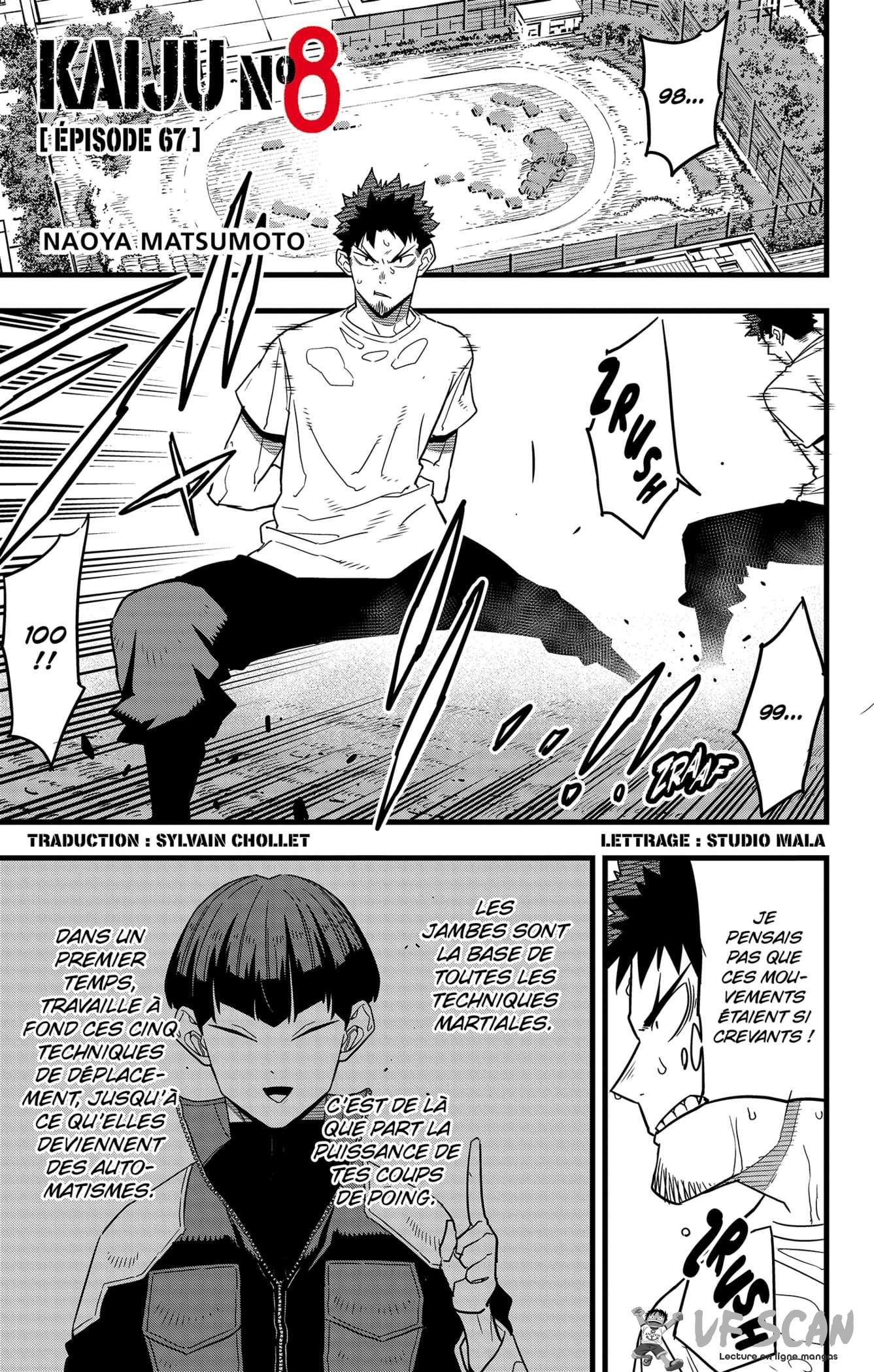 Read Kaiju No 8 FR Manga Online