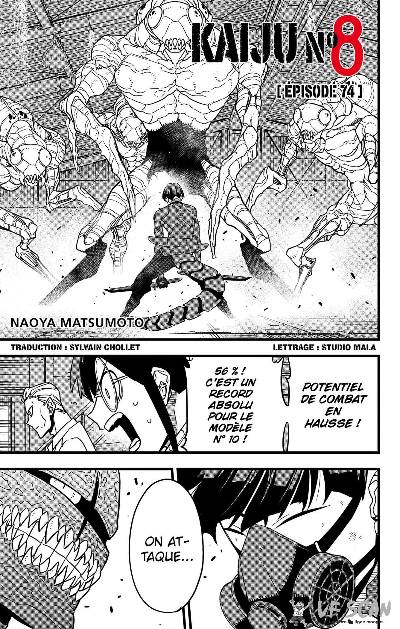 Read Kaiju No 8 FR Manga Online