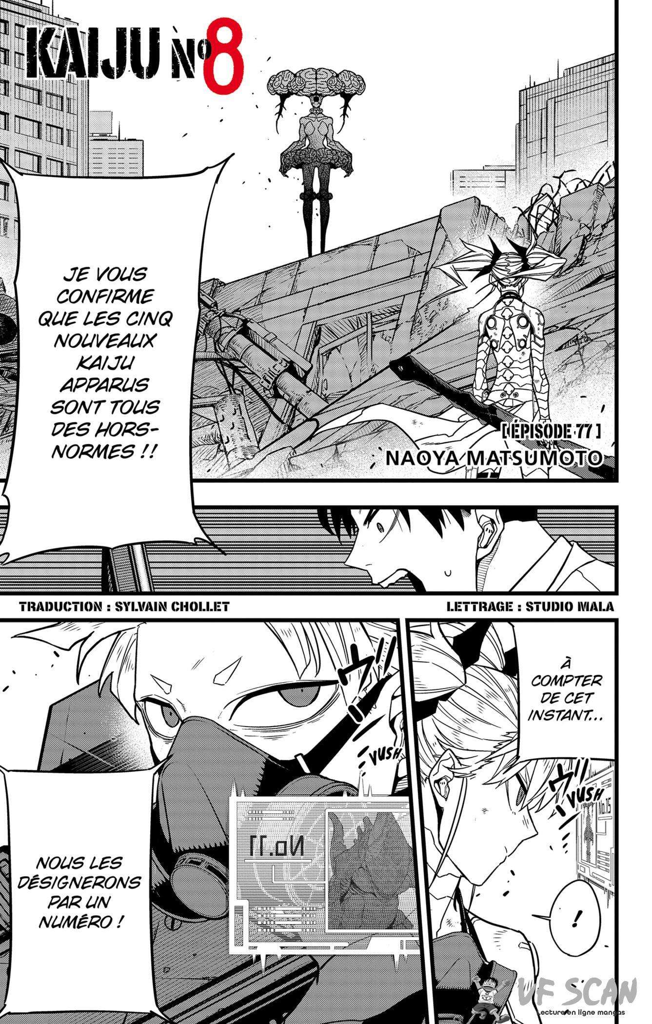 Read Kaiju No 8 FR Manga Online