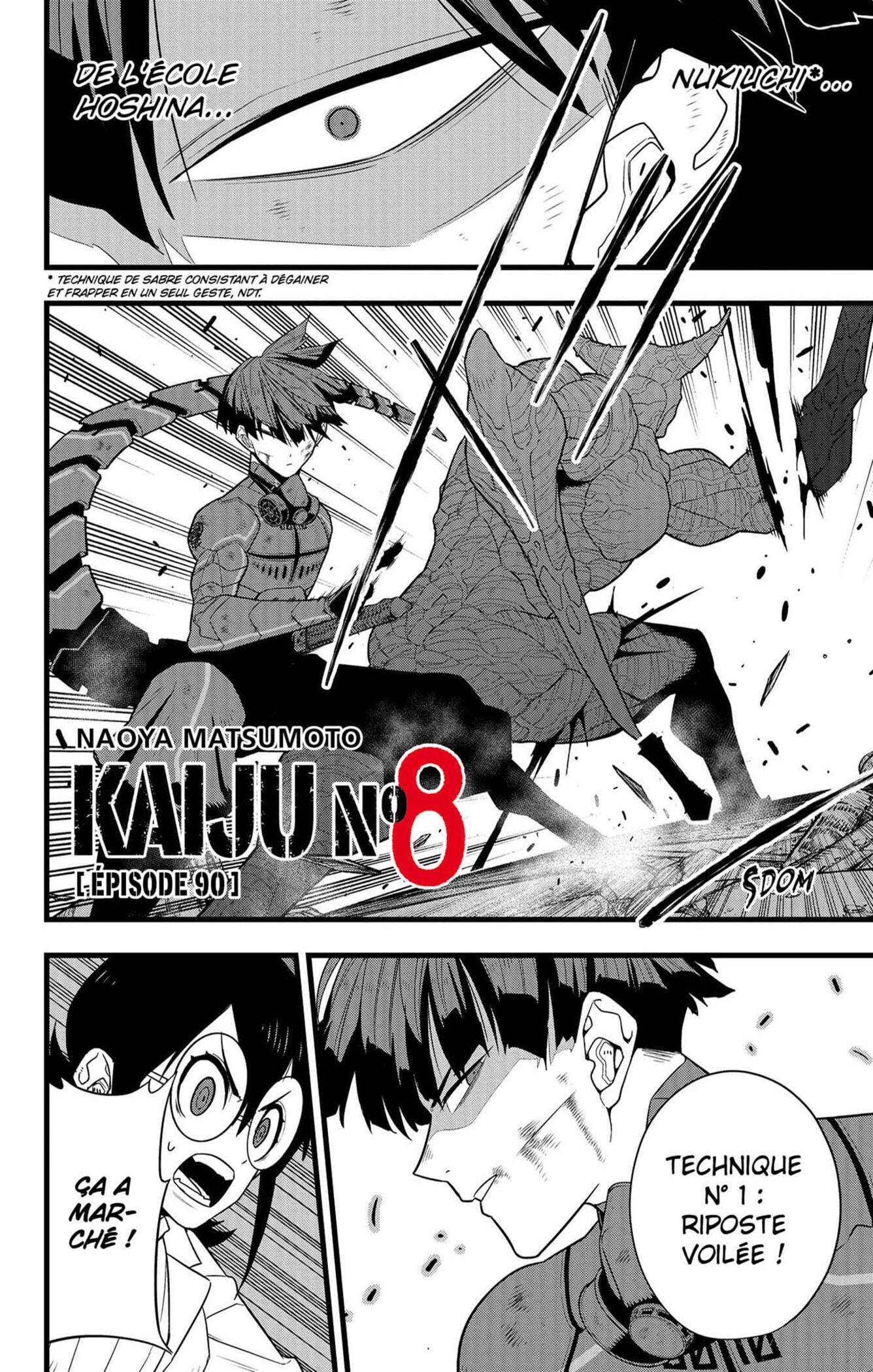 Read Kaiju No 8 FR Manga Online