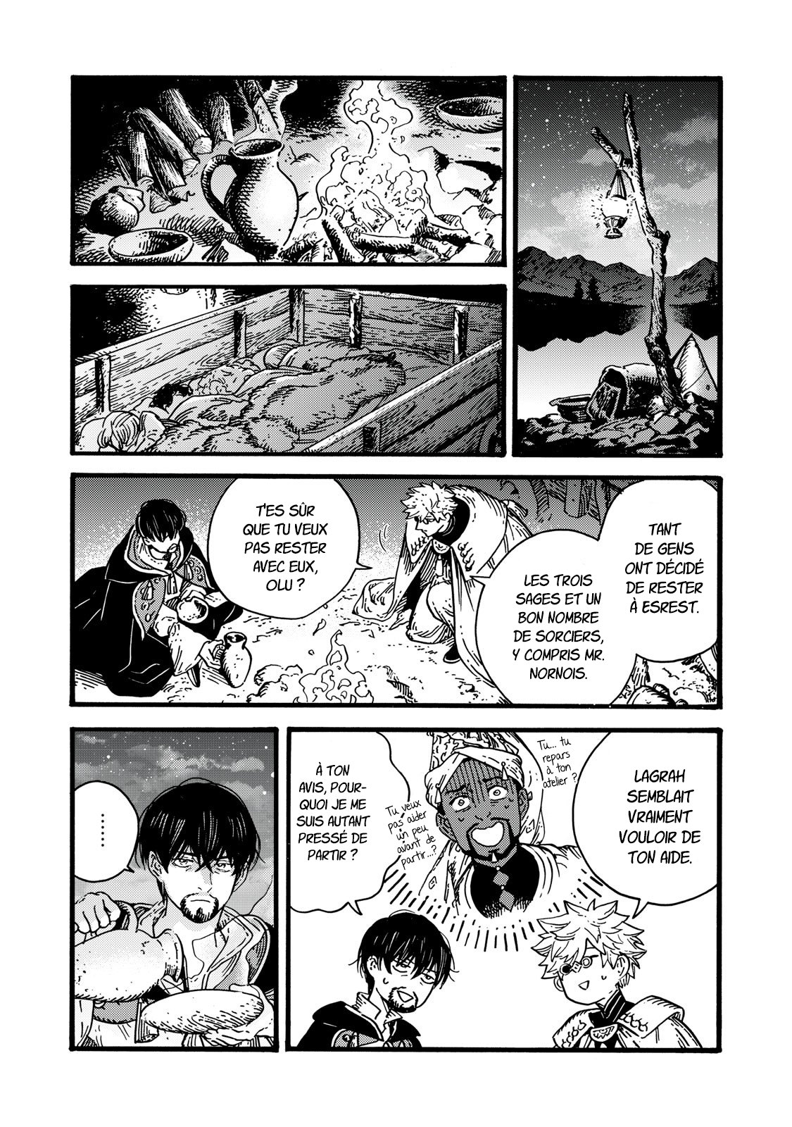 Read L'Atelier des Sorciers FR Manga Online
