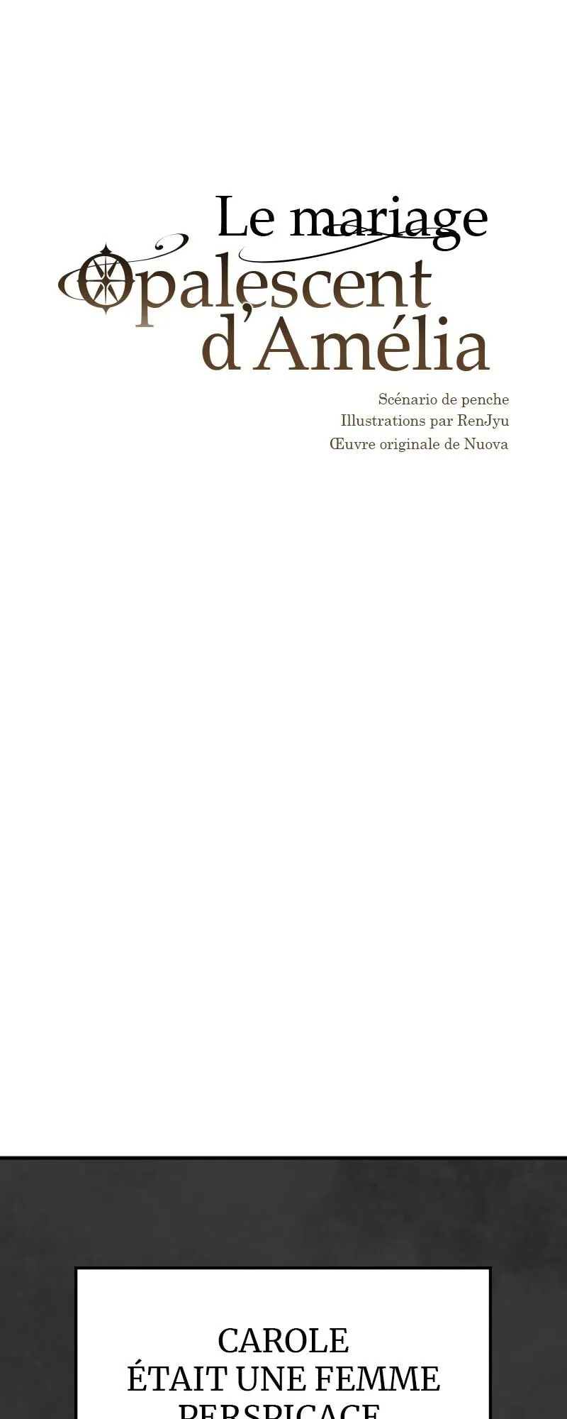 Read Le mariage opalescent d’Amélia FR Manga Online