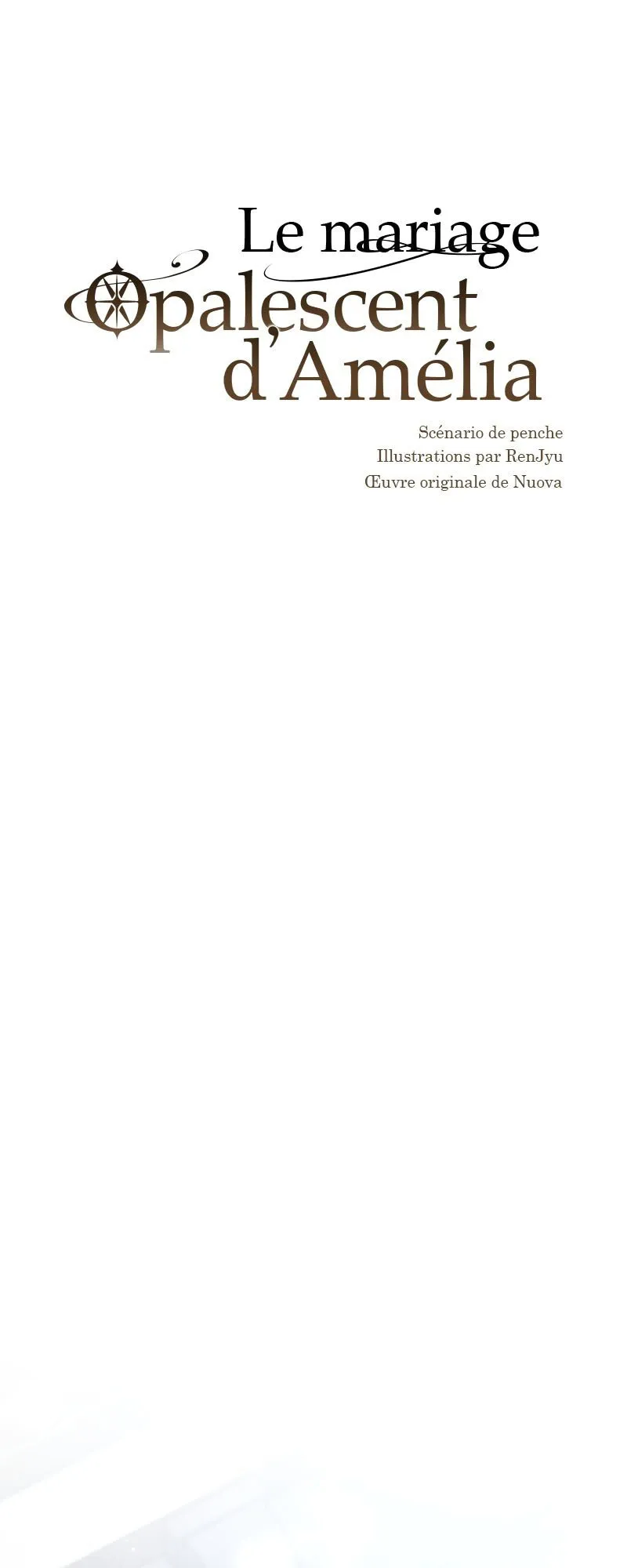 Read Le mariage opalescent d’Amélia FR Manga Online