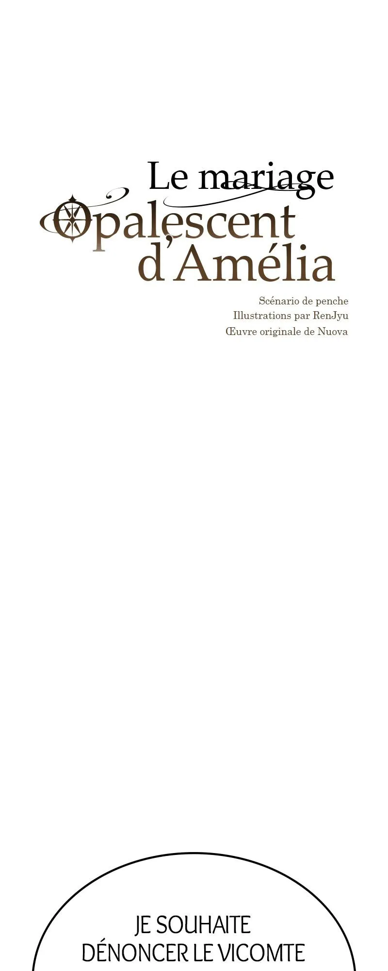 Read Le mariage opalescent d’Amélia FR Manga Online