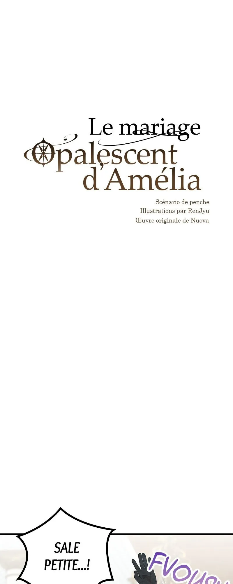Read Le mariage opalescent d’Amélia FR Manga Online
