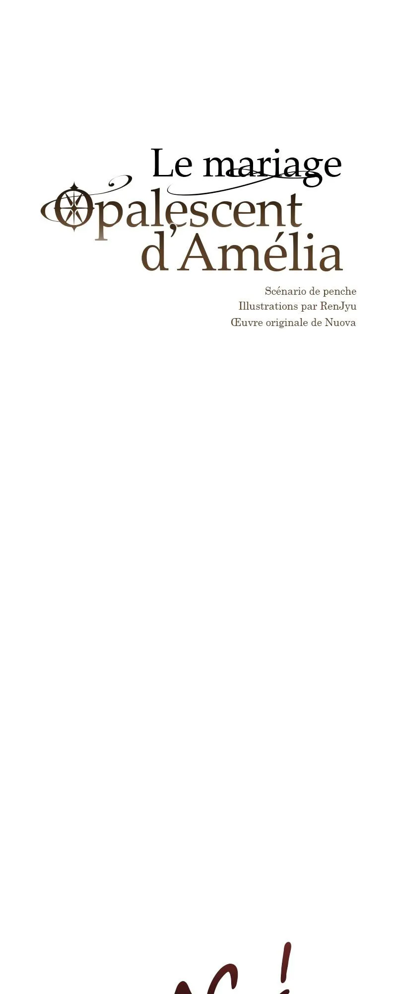 Read Le mariage opalescent d’Amélia FR Manga Online