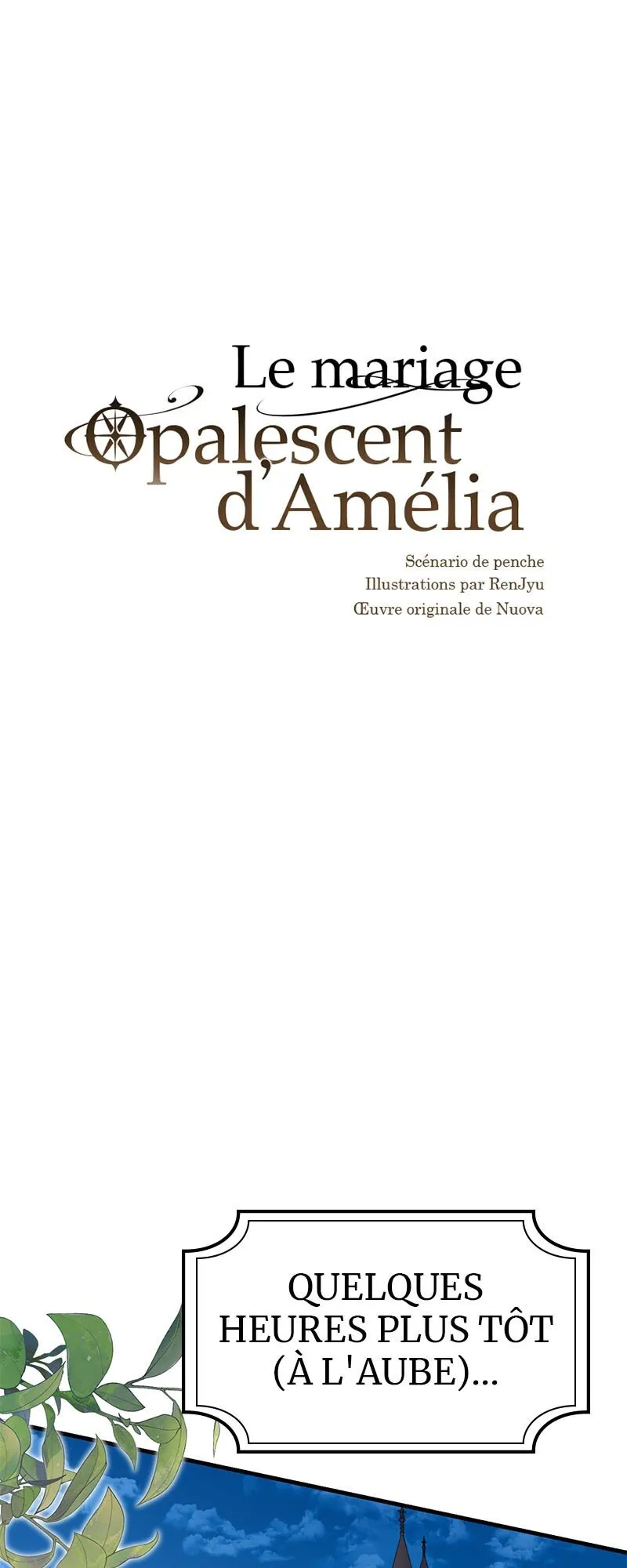 Read Le mariage opalescent d’Amélia FR Manga Online