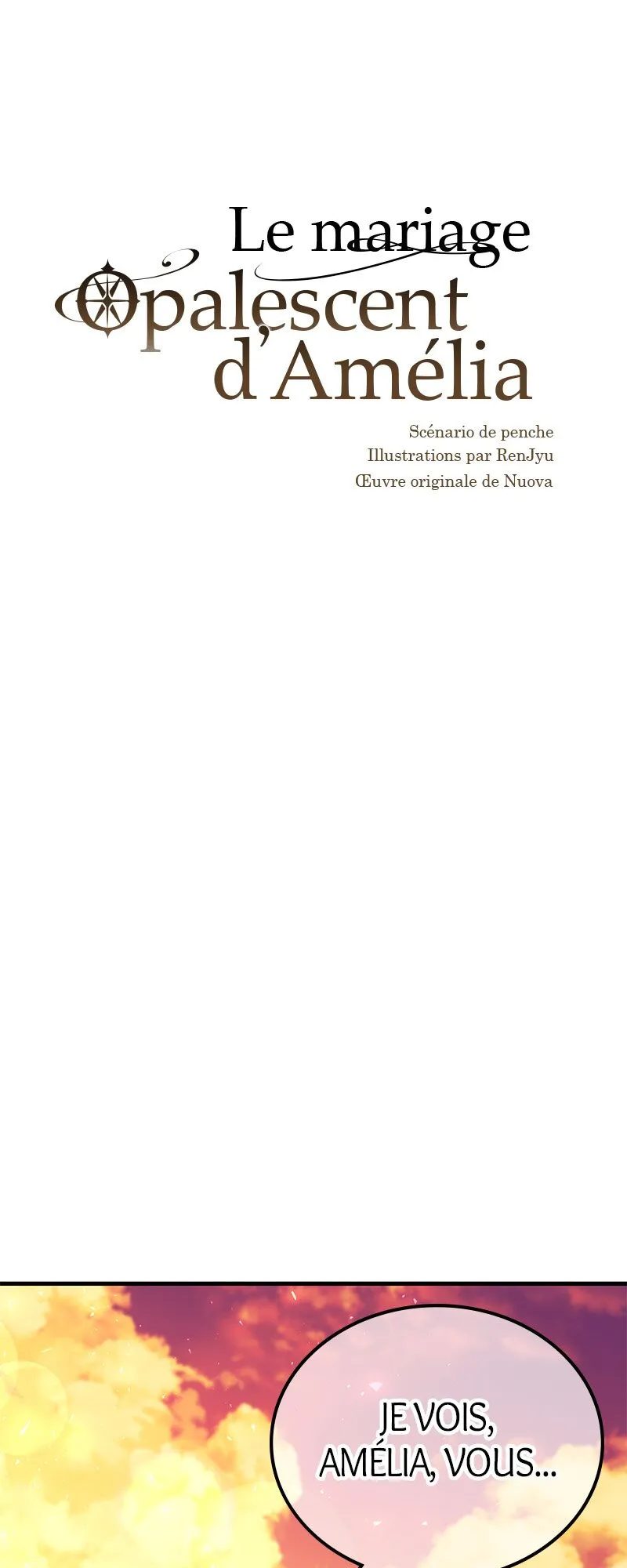 Read Le mariage opalescent d’Amélia FR Manga Online