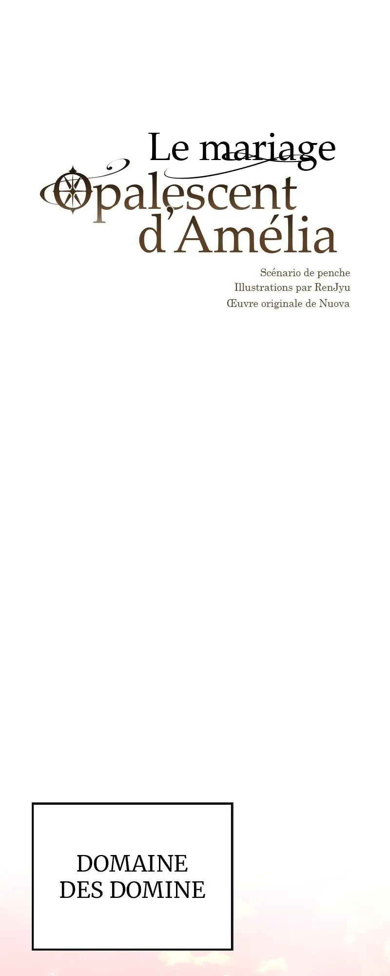 Read Le mariage opalescent d’Amélia FR Manga Online