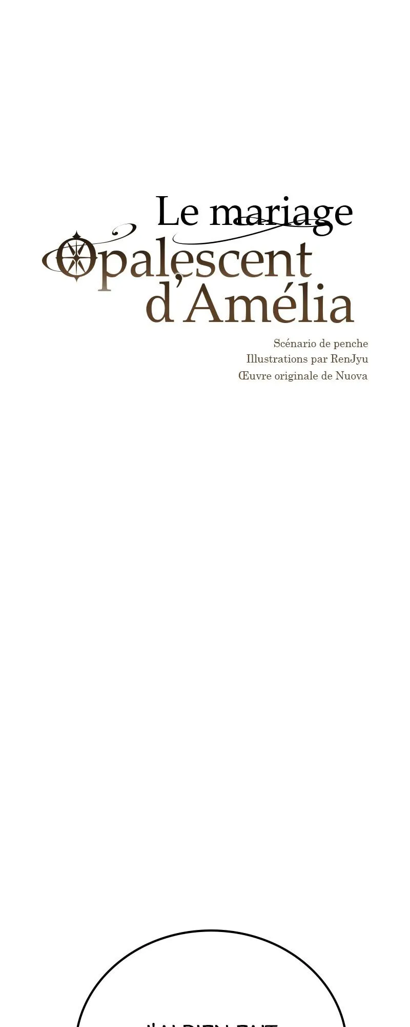 Read Le mariage opalescent d’Amélia FR Manga Online