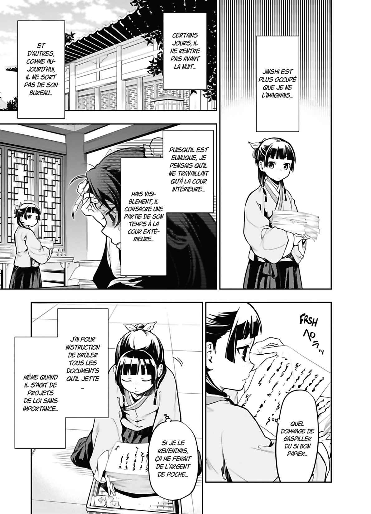 Read Les Carnets de l'Apothicaire FR Manga Online