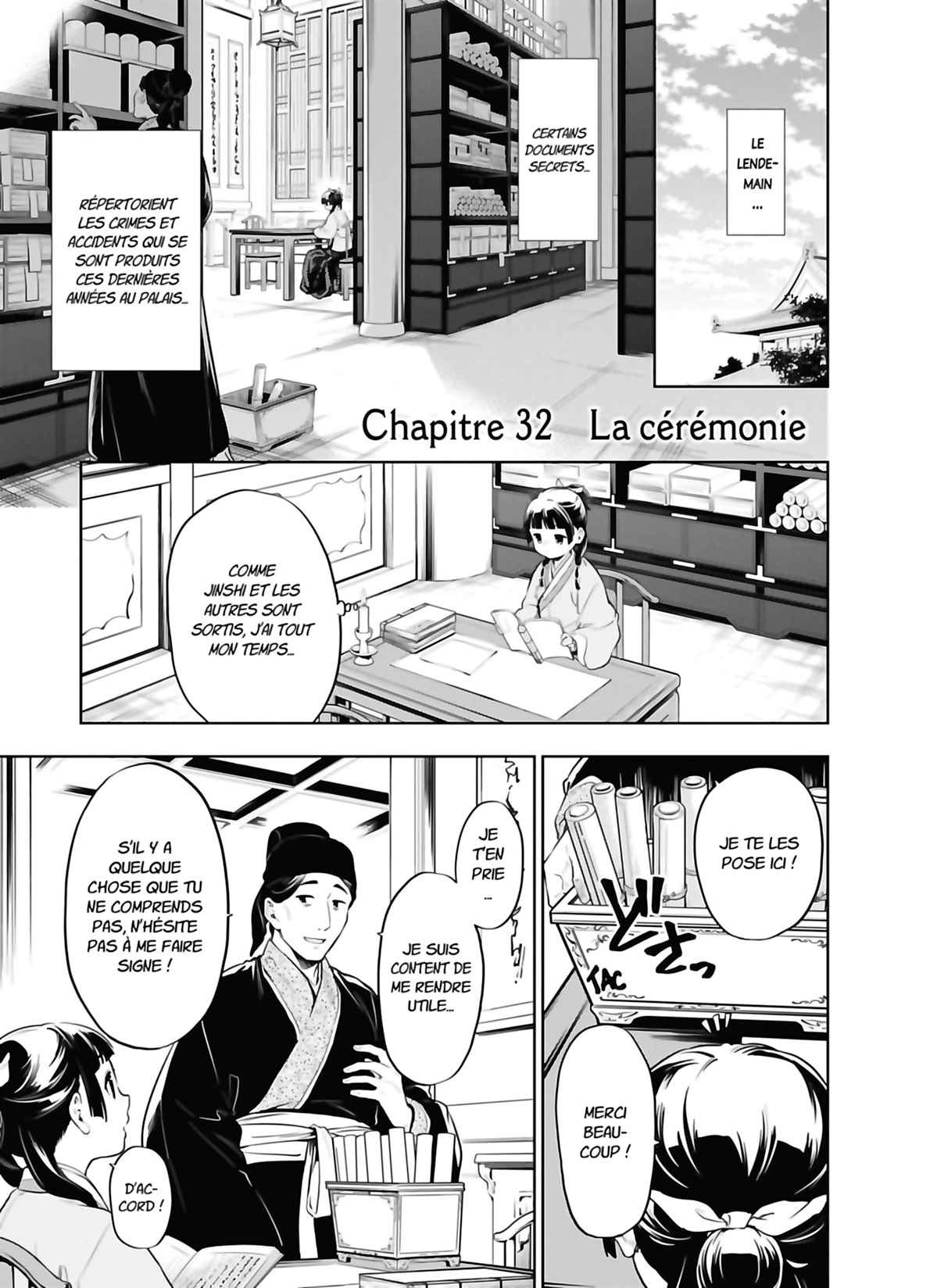 Read Les Carnets de l'Apothicaire FR Manga Online